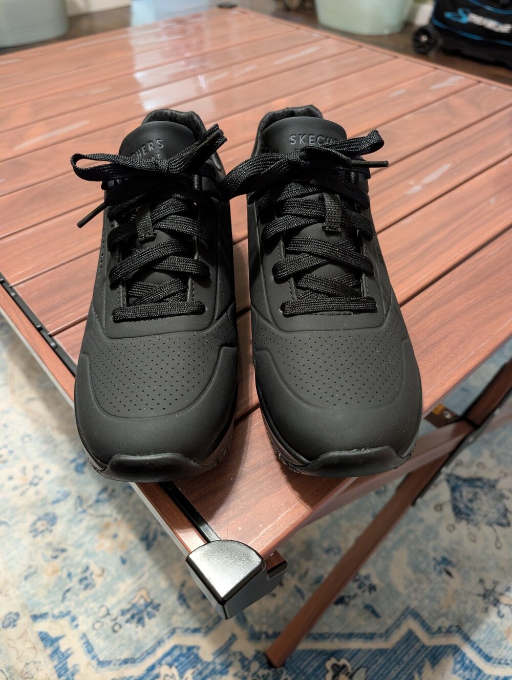 Skechers Men's All-Black Athletic Sneakers